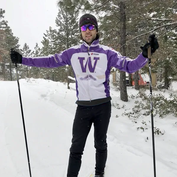 Zor Keeler cross-country skiing